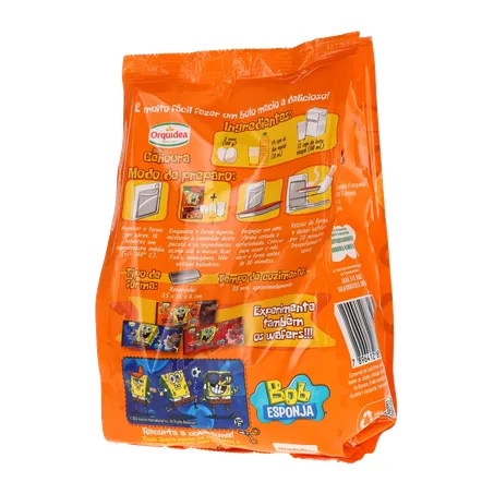 MISTURA BOLO ORQUÍDEA BOB ESPONJA CENOURA COM CHOCOLATE 300G 360-20