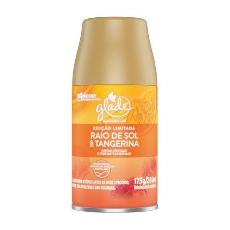 PURIFICADOR AR GLADE REFIL AUTO TANGERINA 269ML 