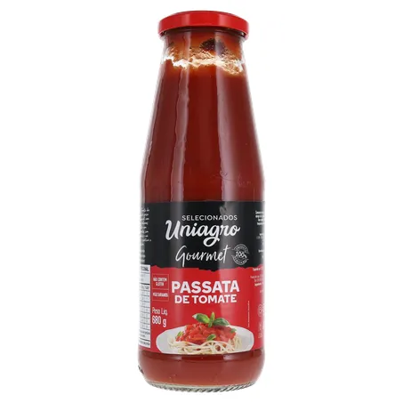 MOLHO UNIAGRO 680G TOMATE PASSATA