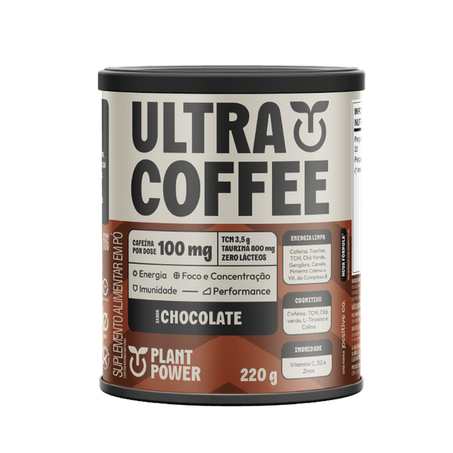 ULTRACOFFE CHOCOLATE 200G - PLANT POWER