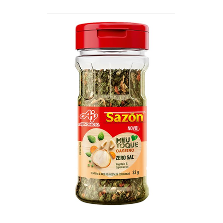 Sazon meu toque caseiro 32g*.pote