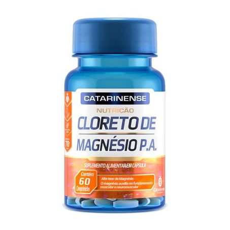 SUPLEMENT CATARINENSE CAPS CLORETO DE MAGNESIO PA 60UN