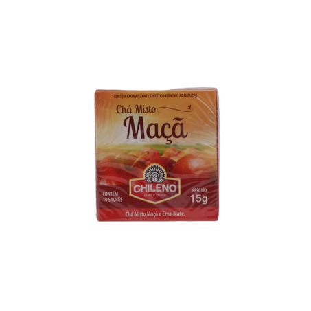 Chá Misto Chileno Maça Caixa com 10un - 15gr 360-30