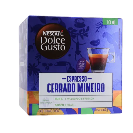 CAFÉ CÁPSULA DOLCE GUSTO CERRADO MINEIRO C/10 360-35