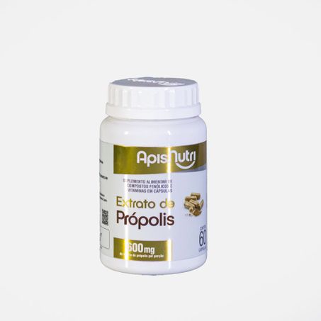 EXTRATO DE PRÓPOLIS 500MG 60CAPS APISNUTRI