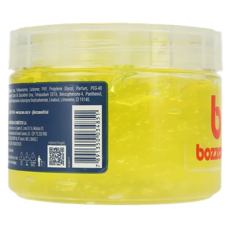 Gel Fixador Condicionante Bozzano Forte Fixação Fator 3 Proteção Solar Pote 300gr 360-25