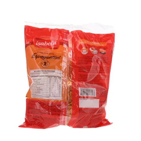 MASSA ISAELA C/OVOS ESPAGUETI 500G 360-17