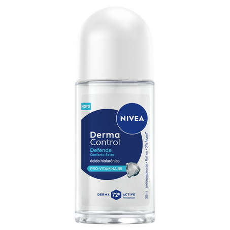Desodorante Rollon Nivea 50ml Derma Control Defende