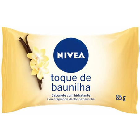SABONETE NIVEA TOQUE BAUNILHA 85G