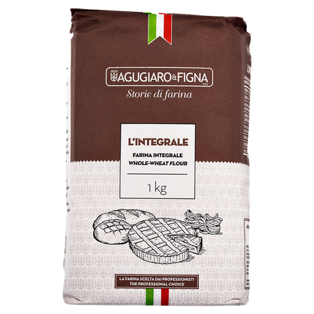 FARINHA AGUGIARO & FIGNA 1KG L'INTEGRALE