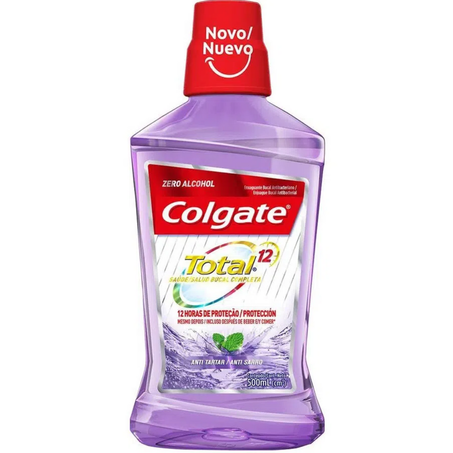 Enxaguante bucal colgate tot12 anti tartaro 500ml