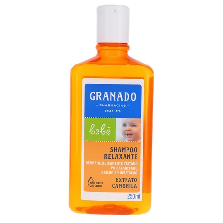 SHAMPOO GRANADO BEBÊ CAMOMILA 250ML
