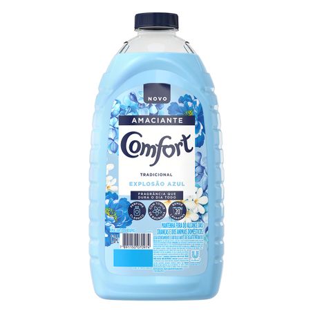 AMACIANTE DE ROUPA DILUÍDO TRADICIONAL EXPLOSÃO AZUL COMFORT