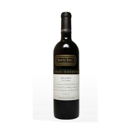 Vinho gran reserve malbec santa ema 750ml