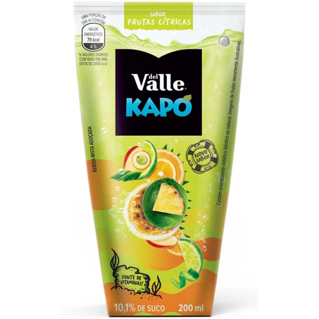 Suco del valle kapo tp 200ml frutas citricas