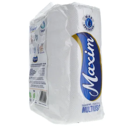 Toalha De Papel Maxim 2 Rolos Com 60 Toalhas 
  360-24