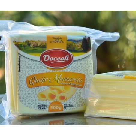 Queijo doceoli mussarela fat.500g