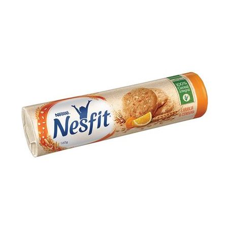 Biscoito Integral Nesfit Laranja e Cenoura Pacote 160gr