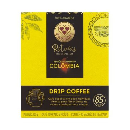 CAFE 3C RITUAIS COLOMBIA DRIP 100G