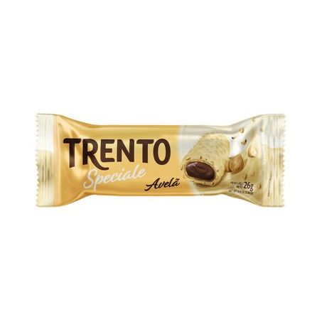 CHOCOLATE TRENTO SPECIALE AVELÃ BRANCO 26G
