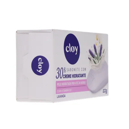Sabonete cloy lavanda caixa 80g 360-30