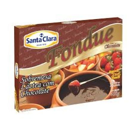 Queijo fondue santa clara chocol.400g
