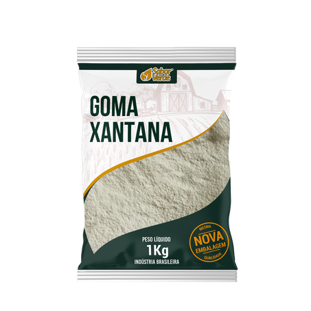 GOMA XANTANA 200 MESH 1 KG SABOR VERDE