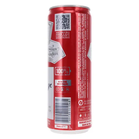 CERVEJA BUDWEISER 350ML 360-16