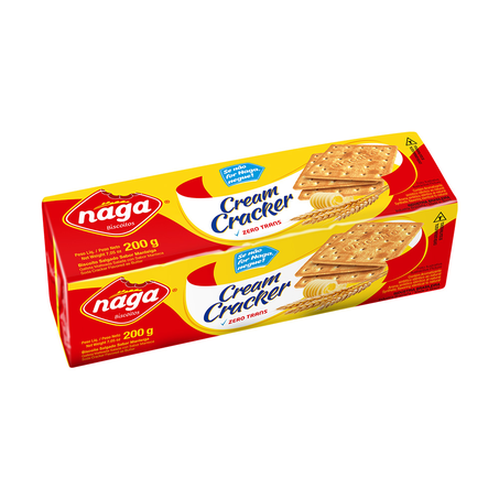 Biscoito Naga Cream Cracker 200G