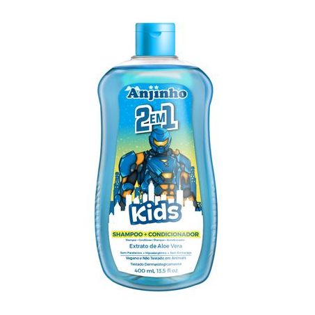 SHAMPOO ANJINHO KIDS 2 EM 1 MENINOS 400ML
