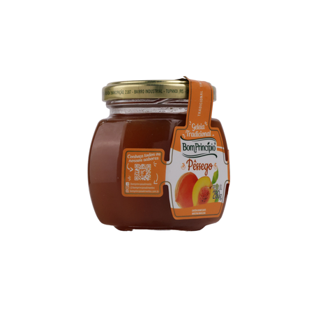 GELEIA TRADICIONAL DE PESSEGO 250G BOM PRINCIPIO 360-52