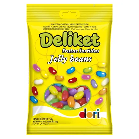 DELIKET FRUTAS SORTIDAS DORI 150 G                