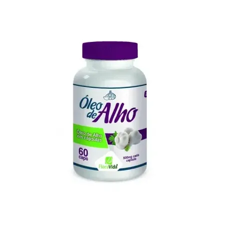 ÓLEO DE ALHO FLORA VIDA 60CAPS
