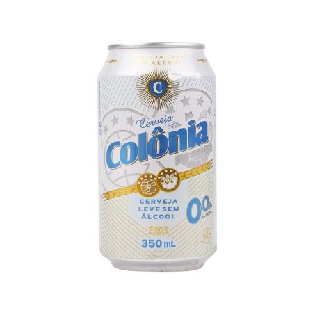 CERV. COLONIA S/ALCOOL LT 350ML