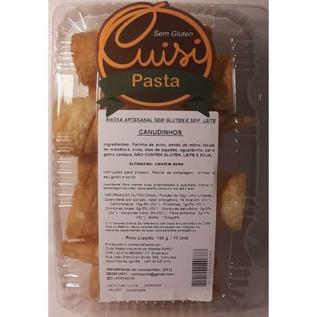 Canudinhos Sem Glúten Cuisi 150g