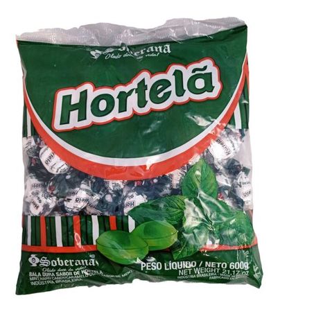 Bala Soberana Hortela 600g