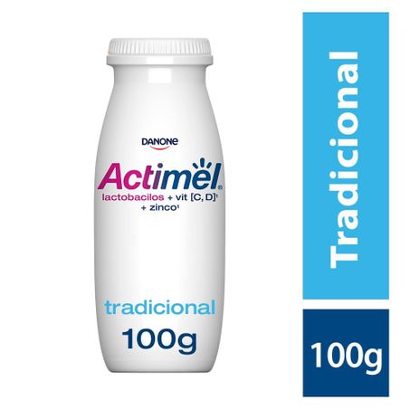 Leite fermentado danone tradicional actimel