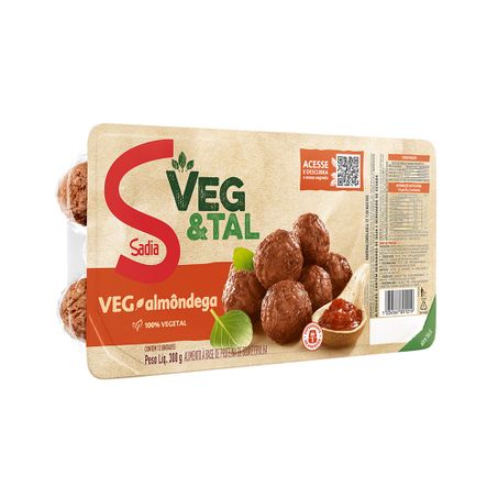 Almondega veg tal sadia 300g