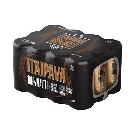 Pack Cerveja Puro Malte Itaipava Lata 12 Unidades Cada 269ML