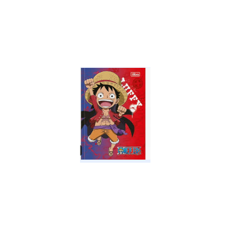 Caderno brochura one piece 80f