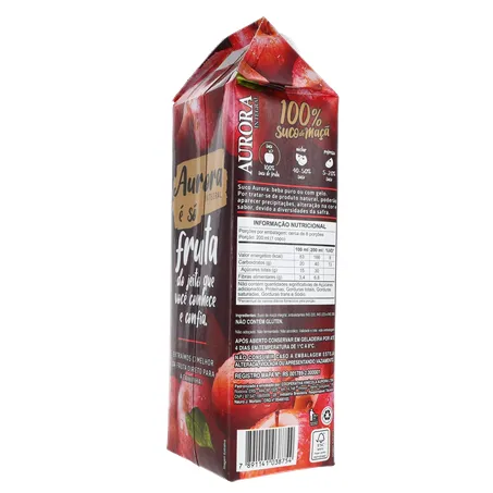 Suco Integral Maça Aurora Cx 1,5l 360-24