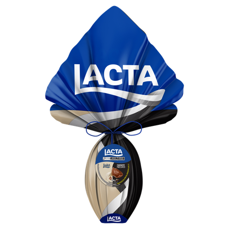 Ovo de Páscoa Lacta Laka  Diamante Negro 494G