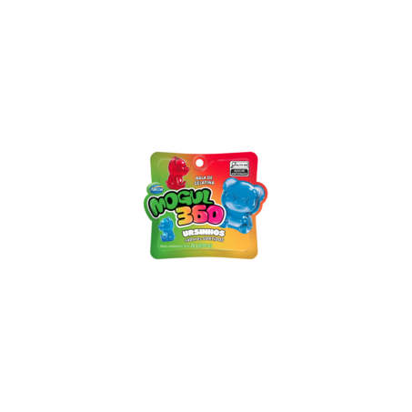Bala arcor mogul 360g ursinhos 26g