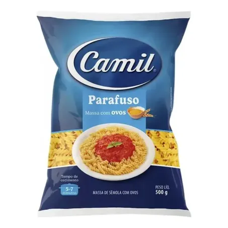 MACARRAO PARAFUSO CAMIL  500G