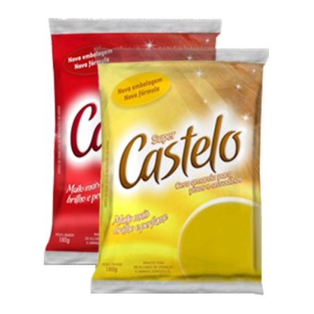 CERA PLASTICA CASTELO 180G AMARELA