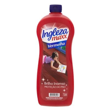 Cera líquida ingleza maxx vermelha 750ml