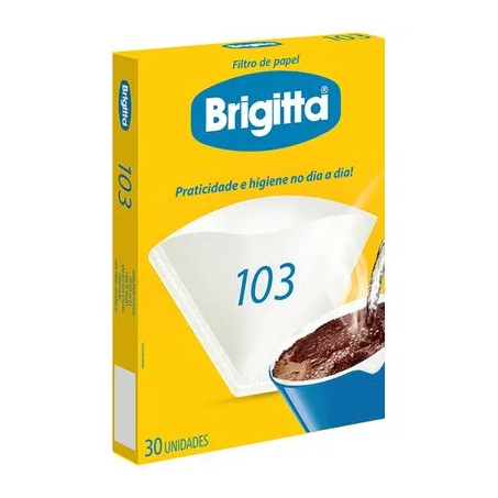 FILTRO DE CAFÉ BRIGITTA 103 30UN