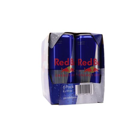 Energetico red bull trad 250ml 6un 360-13