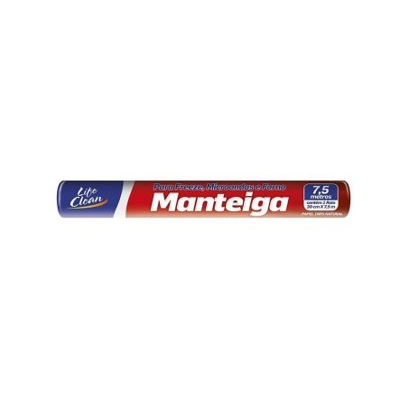 FOLHA MANTEIGA LIFE CLEAN 30CMX7,5M