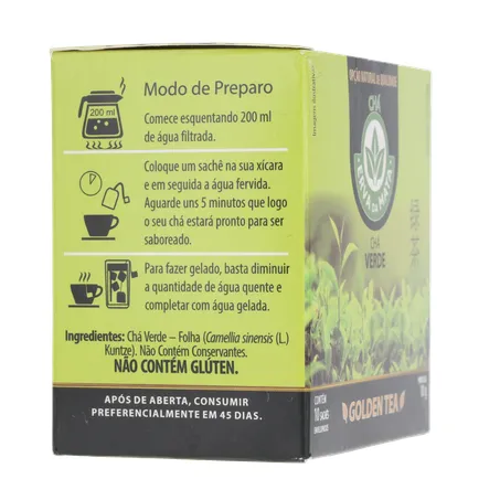 Chá erva da mata verde caixa c/10 sachês 360-11